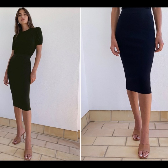 [Sold off app] Babaton Sculpt Knit Skirt - Picture 5 of 8